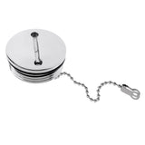 Maxbell Boat Marine 316 Stainless Steel Deck Fill Replacement Cap and Chain