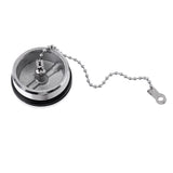 Maxbell Boat Marine 316 Stainless Steel Deck Fill Replacement Cap and Chain