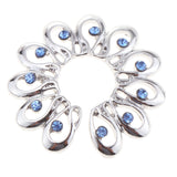 Maxbell 8 Pcs Non Piercing Nipples Ring Round Heart Crystal Clip On Body Jewelry