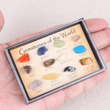 Maxbell Rock & Mineral Collection Educational Geology Science Toy for Kids Adults - Pack of 15