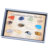 Maxbell Rock & Mineral Collection Educational Geology Science Toy for Kids Adults - Pack of 15