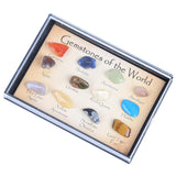 Maxbell Rock & Mineral Collection Educational Geology Science Toy for Kids Adults - Pack of 15