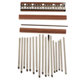 Maxbell 17 Key Kalimba Keys + Thumb Piano Bridge For Musical Instrument DIY Parts