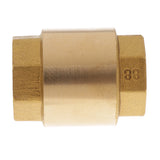 Maxbell Brass Non-Return Check Valve Air Liquid One Way Check Valve 3/4 inch