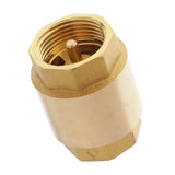 Maxbell Brass Non-Return Check Valve Air Liquid One Way Check Valve 3/4 inch