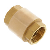 Maxbell Brass Non-Return Check Valve Air Liquid One Way Check Valve 3/4 inch