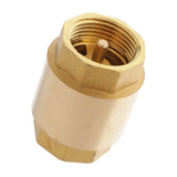 Maxbell Brass Non-Return Check Valve Air Liquid One Way Check Valve 3/4 inch