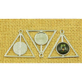 Maxbell 20x Tray Cabochon Bezel Setting Pendant Base Cabochon Frame Charm Accs 16mm