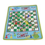 Maxbell Snake and Ladder Kids Children Portable Flying Chess Ludo Board Family Game