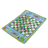 Maxbell Snake and Ladder Kids Children Portable Flying Chess Ludo Board Family Game