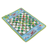 Maxbell Snake and Ladder Kids Children Portable Flying Chess Ludo Board Family Game