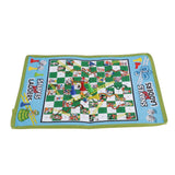 Maxbell Snake and Ladder Kids Children Portable Flying Chess Ludo Board Family Game