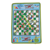 Maxbell Snake and Ladder Kids Children Portable Flying Chess Ludo Board Family Game