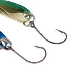 Maxbell Fishing Lures Metal Spoon Spinner Bait for Trout Bass Salmon w//Hook 2.5g