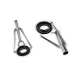 Maxbell 80pcs Stainless Steel Fishing Rod Tip Ring Eye Guide Repair Set Kit with Box