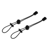 Maxbell 2 Pieces Backpack Securing Hiking Walking Stick Elastic Rope Holder