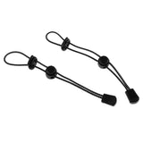 Maxbell 2 Pieces Backpack Securing Hiking Walking Stick Elastic Rope Holder