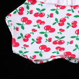 Maxbell Lovely Fruit Pattern Doll Summer Beach Accessory One-piece Swimsuit for 18 inch American Girl Dolls
