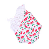 Maxbell Lovely Fruit Pattern Doll Summer Beach Accessory One-piece Swimsuit for 18 inch American Girl Dolls