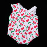 Maxbell Lovely Fruit Pattern Doll Summer Beach Accessory One-piece Swimsuit for 18 inch American Girl Dolls