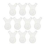 Maxbell 10pcs Reuseable Plastic Eyelash Extension Grafted Brush Clean Up Soft Makeup Mascara Tool