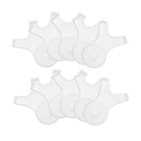 Maxbell 10pcs Reuseable Plastic Eyelash Extension Grafted Brush Clean Up Soft Makeup Mascara Tool