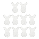 Maxbell 10pcs Reuseable Plastic Eyelash Extension Grafted Brush Clean Up Soft Makeup Mascara Tool