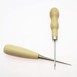 Maxbell 22 Pieces Leather Craft Hand Stitching Sewing Tools Awl Waxed Thread Thimble Kit