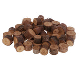 Maxbell 50 Pieces Rustic Round Wood Log Slices Discs for DIY Crafts Wedding Centerpieces