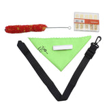 Maxbell Clarinet Cleaning Maintenance Kit Adjutable Neck Strap Bamboo Reed Cleaning Cloth Brush