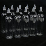 Maxbell 10 Pcs Empty Plastic Bottles with Twist Top Cap for Solvents, Oils, Paint, Ink, Liquid Gule 120ml