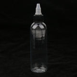 Maxbell 10 Pcs Empty Plastic Bottles with Twist Top Cap for Solvents, Oils, Paint, Ink, Liquid Gule 120ml