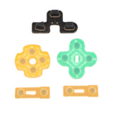 Maxbell 5Pieces Conductive Button Rubber Pad for Sony PS2 DualShock2 Controller Key Accessory