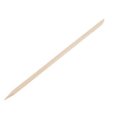 Maxbell 100 Pieces Disposable Wooden 4.33 x 0.15 inch Nail Art Manicure Toenail Sticks Cuticle Pushers Remover Tool