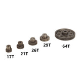 Maxbell 11184 Steel Spur Diff Differential Main Gear Set RC Motor Pinion for HSP HPI