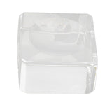 Maxbell Clear Square Crystal Display Stand Holder For 70-80mm Crystal Ball Sphere Globe