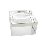 Maxbell Clear Square Crystal Display Stand Holder For 70-80mm Crystal Ball Sphere Globe
