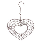 Maxbell 14cm Iron Frame Heart Shape Succulent Pot Metal Planter Iron Box Romantic, Add a romantic touch to your garden or lovely house