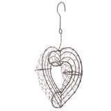 Maxbell 14cm Iron Frame Heart Shape Succulent Pot Metal Planter Iron Box Romantic, Add a romantic touch to your garden or lovely house