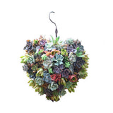 Maxbell 14cm Iron Frame Heart Shape Succulent Pot Metal Planter Iron Box Romantic, Add a romantic touch to your garden or lovely house