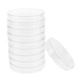 Maxbell 10 Sets Petri Dishes Plastic Sterile Cell Tissue Culture Dishes with Lids 60mm