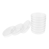Maxbell 10 Sets Petri Dishes Plastic Sterile Cell Tissue Culture Dishes with Lids 60mm