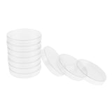 Maxbell 10 Sets Petri Dishes Plastic Sterile Cell Tissue Culture Dishes with Lids 60mm