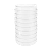 Maxbell 10 Sets Petri Dishes Plastic Sterile Cell Tissue Culture Dishes with Lids 60mm
