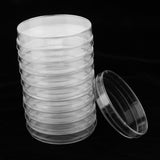 Maxbell 10 Sets Petri Dishes Plastic Sterile Cell Tissue Culture Dishes with Lids 60mm