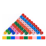 Maxbell Wooden Stacking Rings Tower Numbers Counting Learning Kids Arithmetical Toy