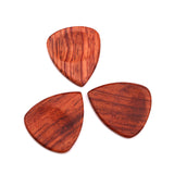 Maxbell Wood Guitar Pick Musical Instrument Replacement Parts for Guitar Practicers