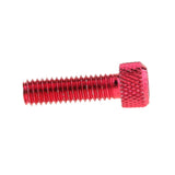 Maxbell 10pcs M6 x 20mm Pitch Alloy Steel Hex Bolt Socket Head Cap Screws  Red