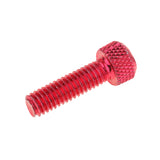 Maxbell 10pcs M6 x 20mm Pitch Alloy Steel Hex Bolt Socket Head Cap Screws  Red