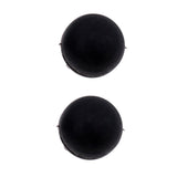 Maxbell Tennis Vibration Dampeners, 18mm Silicone Ball Tennis Racket/Racquet Strings Shock Absorber (2-pack, Black)